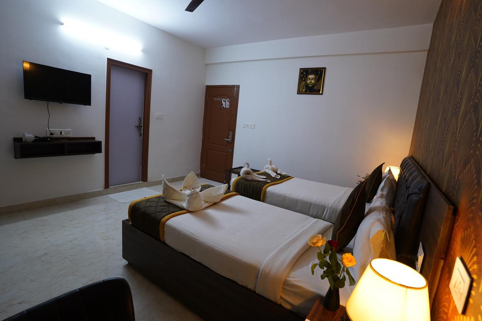 Sai Bliss Residency, Manyata Tech Park Hotell Bangalore Exteriör bild