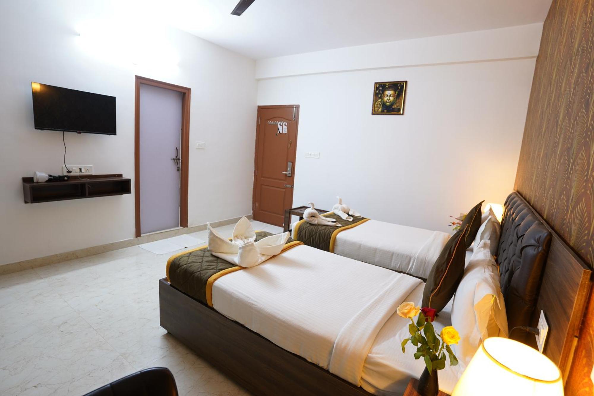 Sai Bliss Residency, Manyata Tech Park Hotell Bangalore Exteriör bild